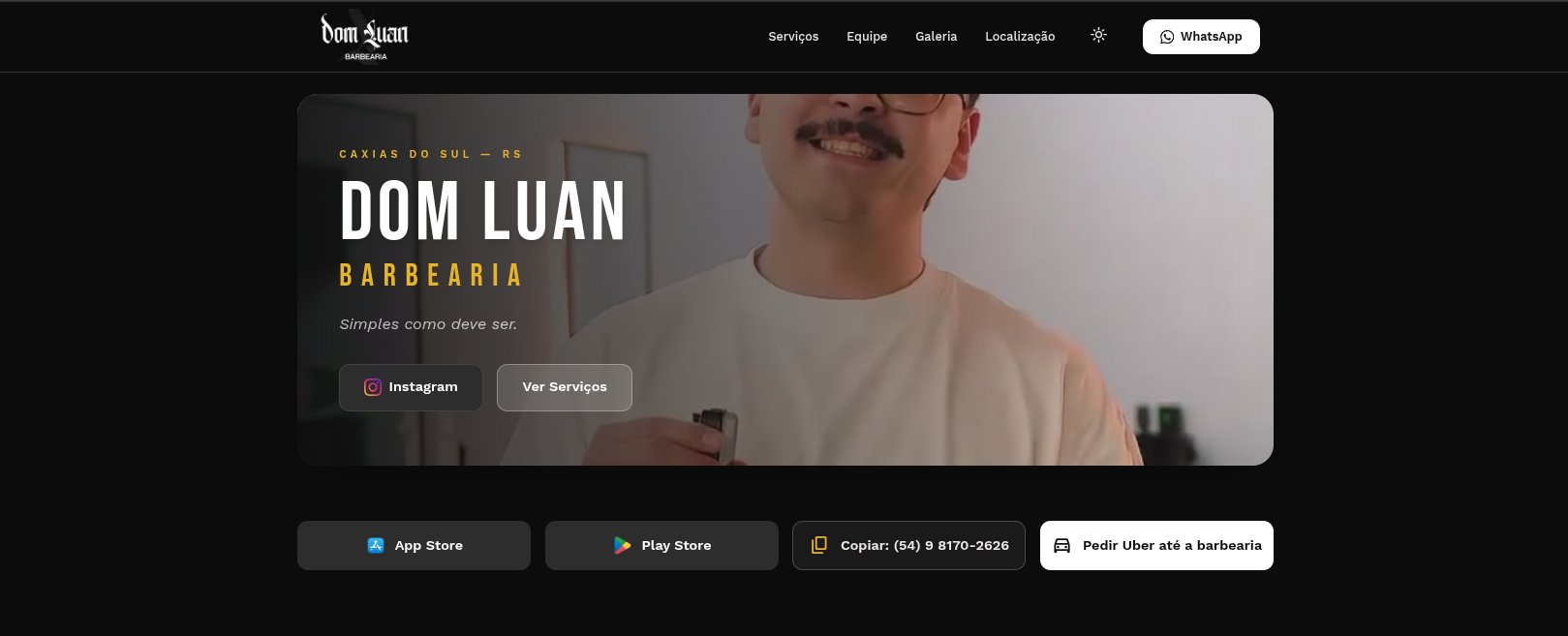 Dom Luan Barbearia